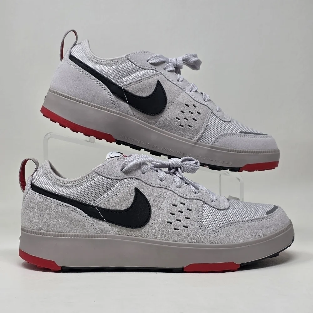 Nike C1TY GS 'College Grey Black Red HQ0028-002 Sneakers Shoes Youth Sz 5.5Y New